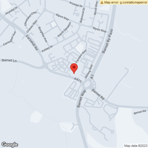 Borehamwood (London) Map