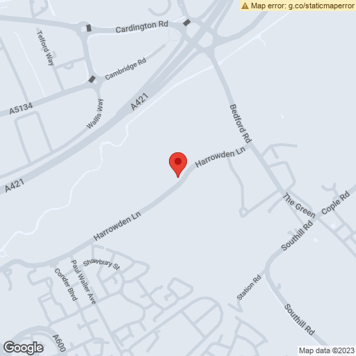 Cardington Map