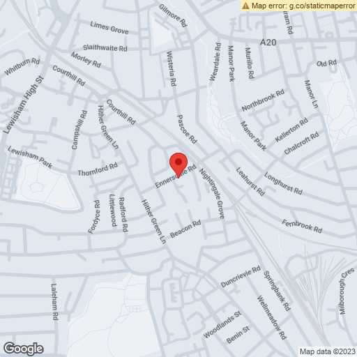 Hither Green (London) Map