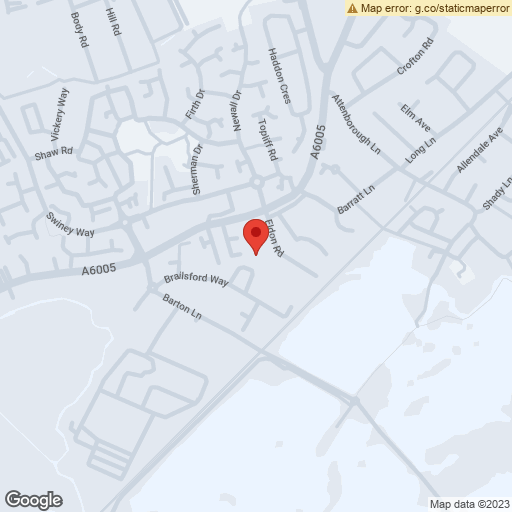 Nottingham (Chilwell) Map