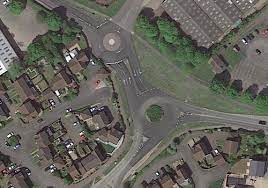 Leighton Road Double Roundabout