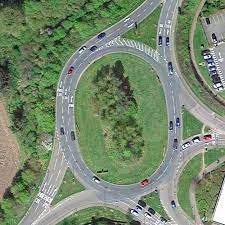 Queensway Roundabout via A452
