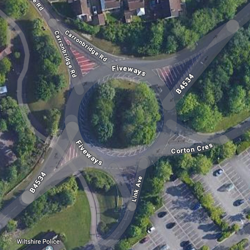 Fiveways Roundabout