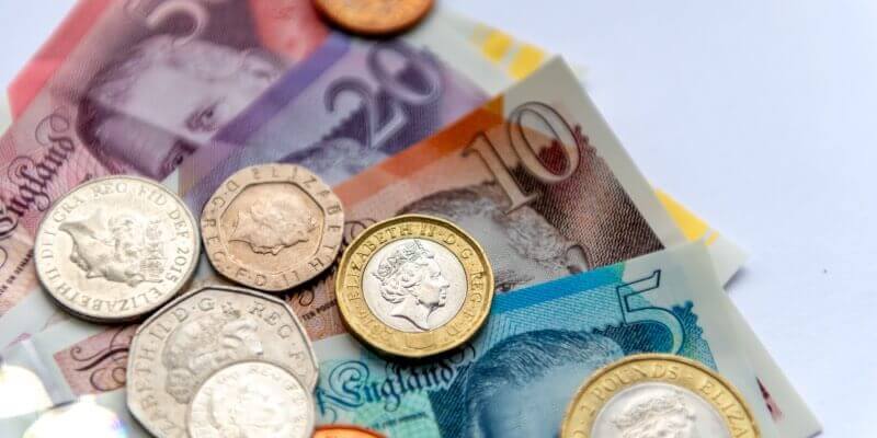UK coins and notes